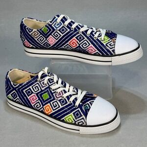 Eclectic Array Handcrafted Artisan Sneakers Size 11 US